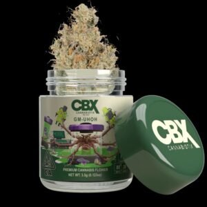 CBX GM-UHOH 3.5g premium flower jar with professional stealth delivery packaging for Australia.