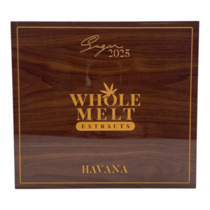 Wholemelt Sugar Havana 2025 Limited Edition 1lb wooden collector box set.